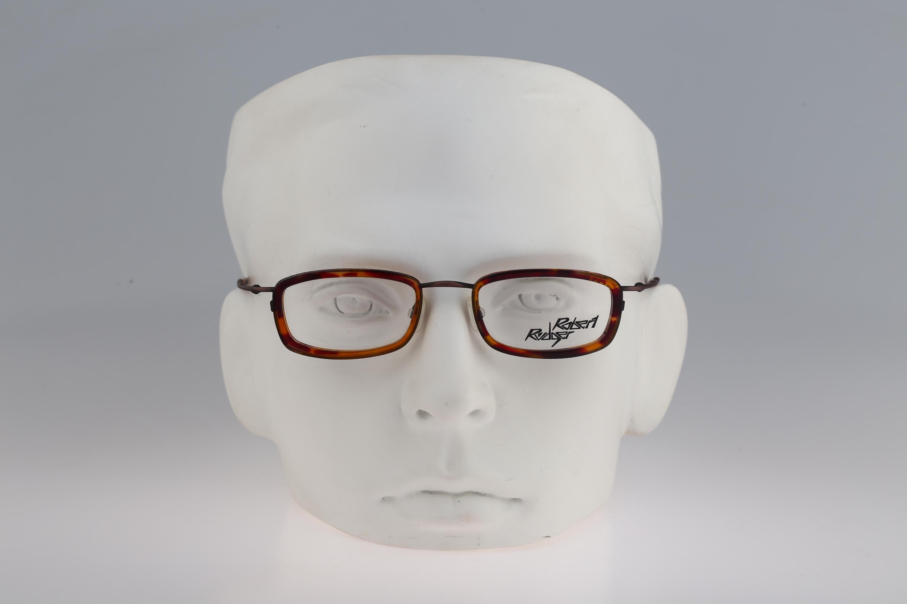 Robert Rudger 2240 123, Vintage 90s Antique Silver and Tortoise