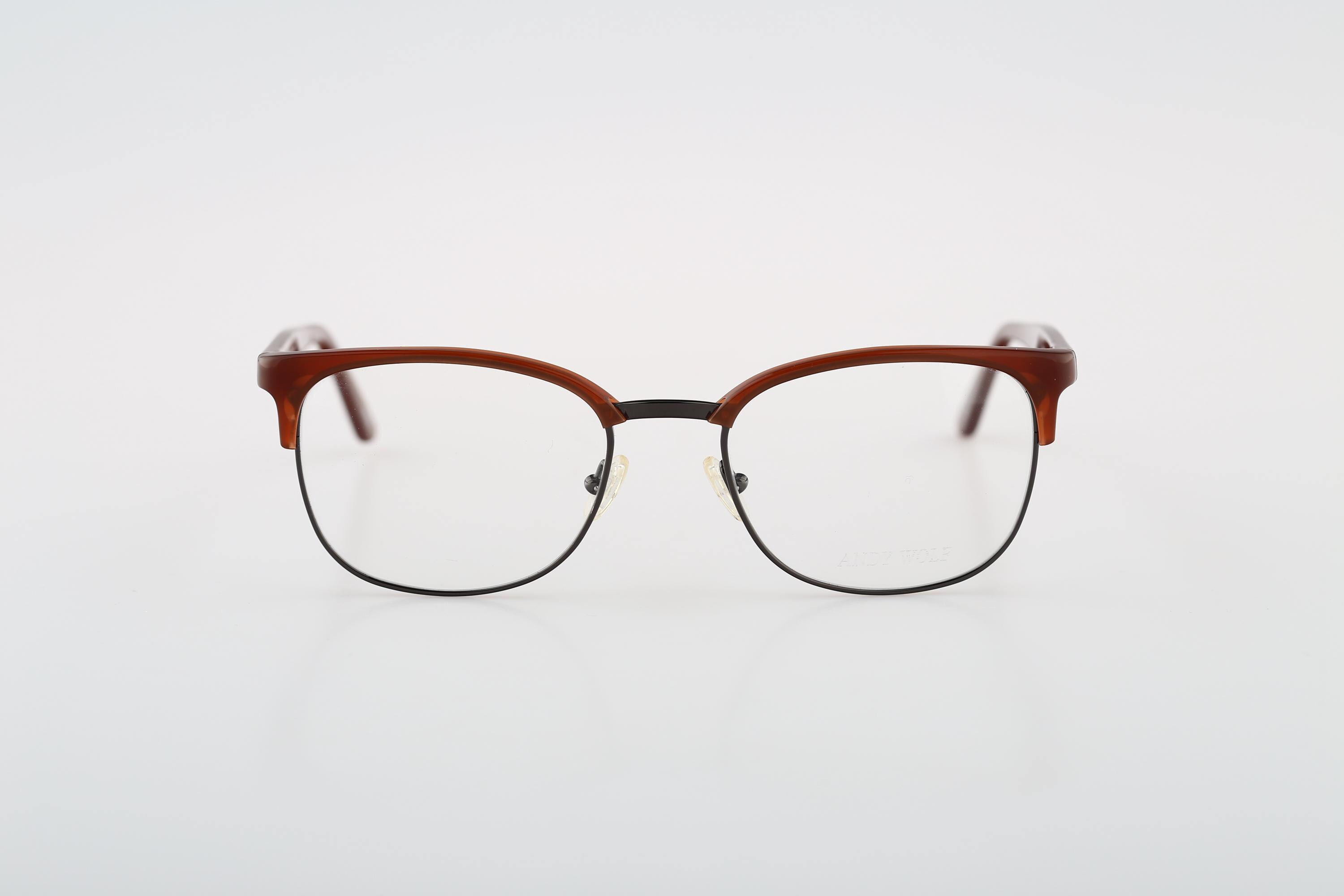 Andy Wolf Burgundy Acetate Glasses  (Frames) Product - Andy Wolf Eyewear main image 2