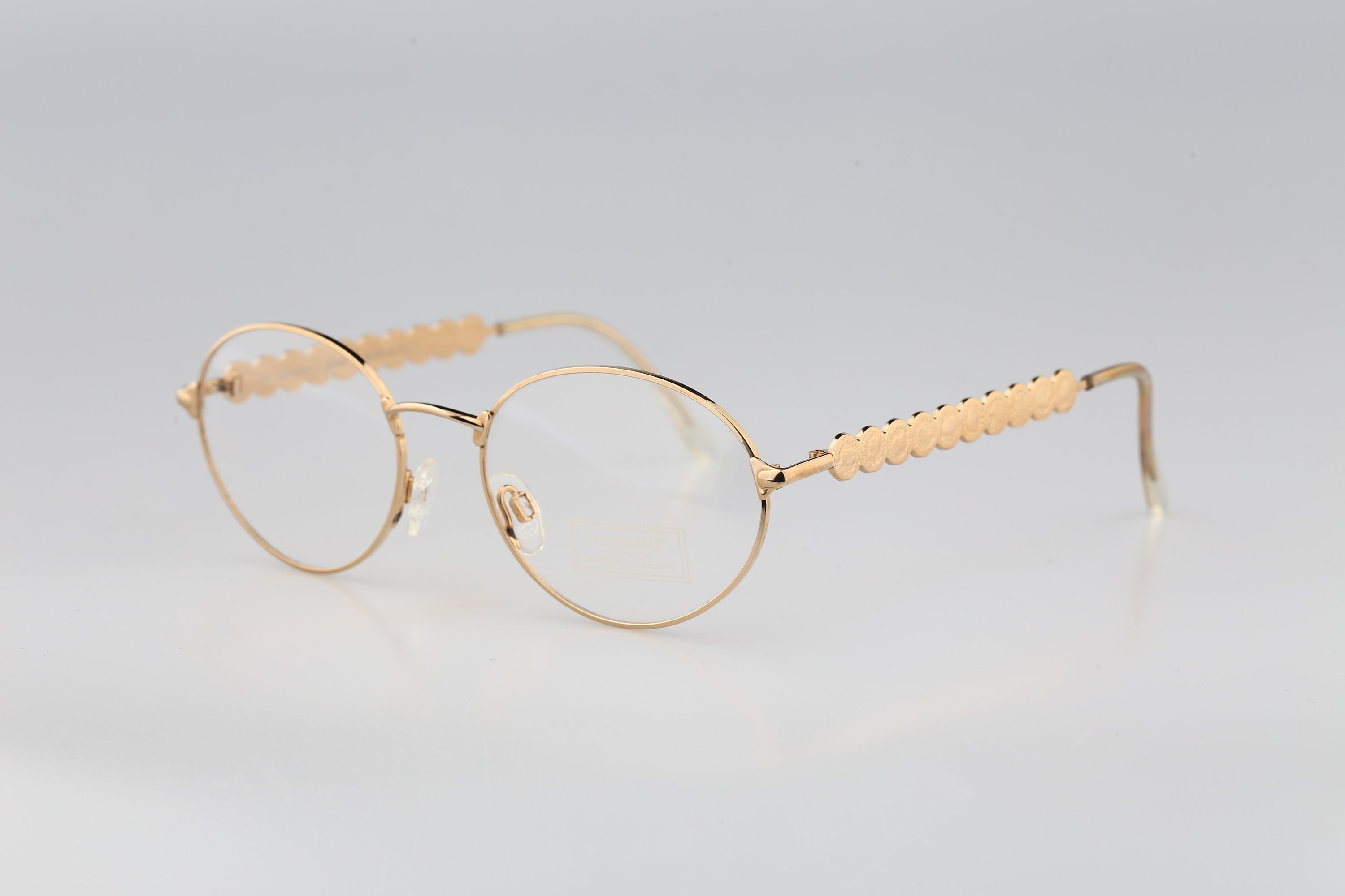 フェンディシム F016、ヴィンテージ 90 年代 ゴールド ユニーク