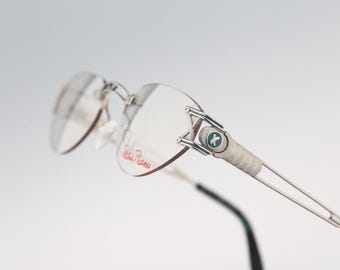 GUCCI © アイウェア GG 1768 HR4。リムレスチタンフレーム 90年代 