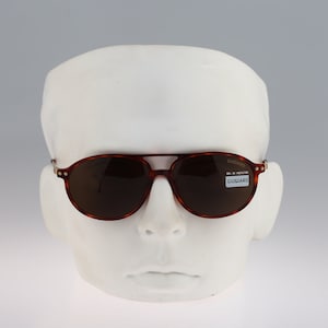 Giugiaro 613 2013, Vintage 90s tortoise and gold aviator sunglasses mens & women, NOS