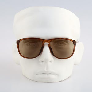 Playboy 4665 10, Vintage 80s tinted lenses oversized square sunglasses men & women NOS