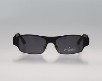 Vintage GIVENCHY Sunglasses Grey Rimless SGV 095 COL. 568X