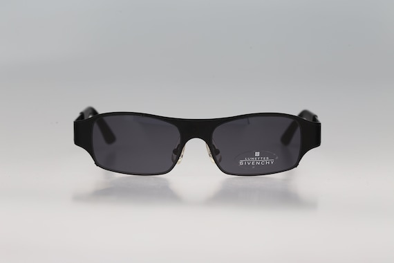 Givenchy 1076 004, Vintage 90s Black Futuristic Square  display picture 1