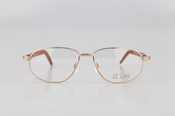 LT Lord 7013 6, Vintage 90s gold and genuine wood… - image 3