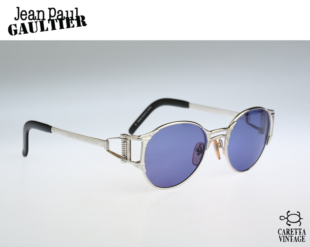 Jean Paul Gaultier 56-5105, Vintage 90s Unisex Silver Round Steampunk Sunglasses Men & Women NOS - Etsy jean-paul-gaultier-56-5105-vintage-90s-unisex-silver-round-steampunk-sunglasses-men-women-nos-etsy