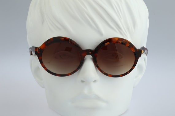 Annabella 213S C4, Vintage 80s Elegant Tortoise Circle Round  display picture 3