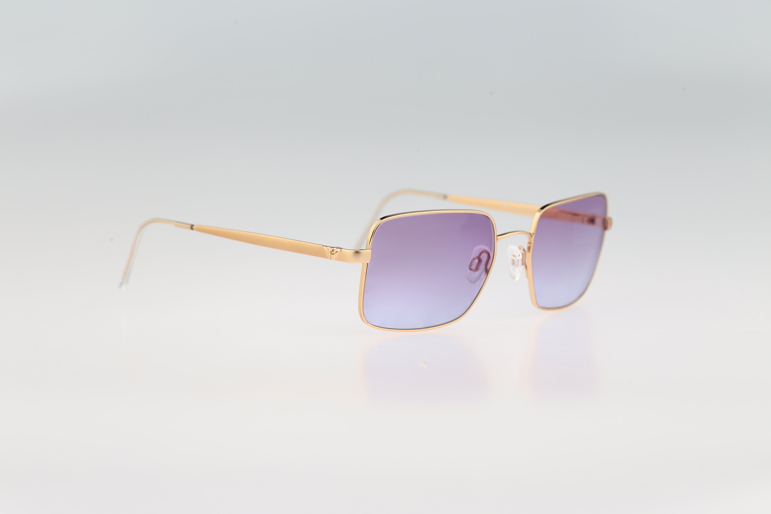Emporio Armani 158 S 773 2G, Vintage 90s Tinted Lilac Lenses 