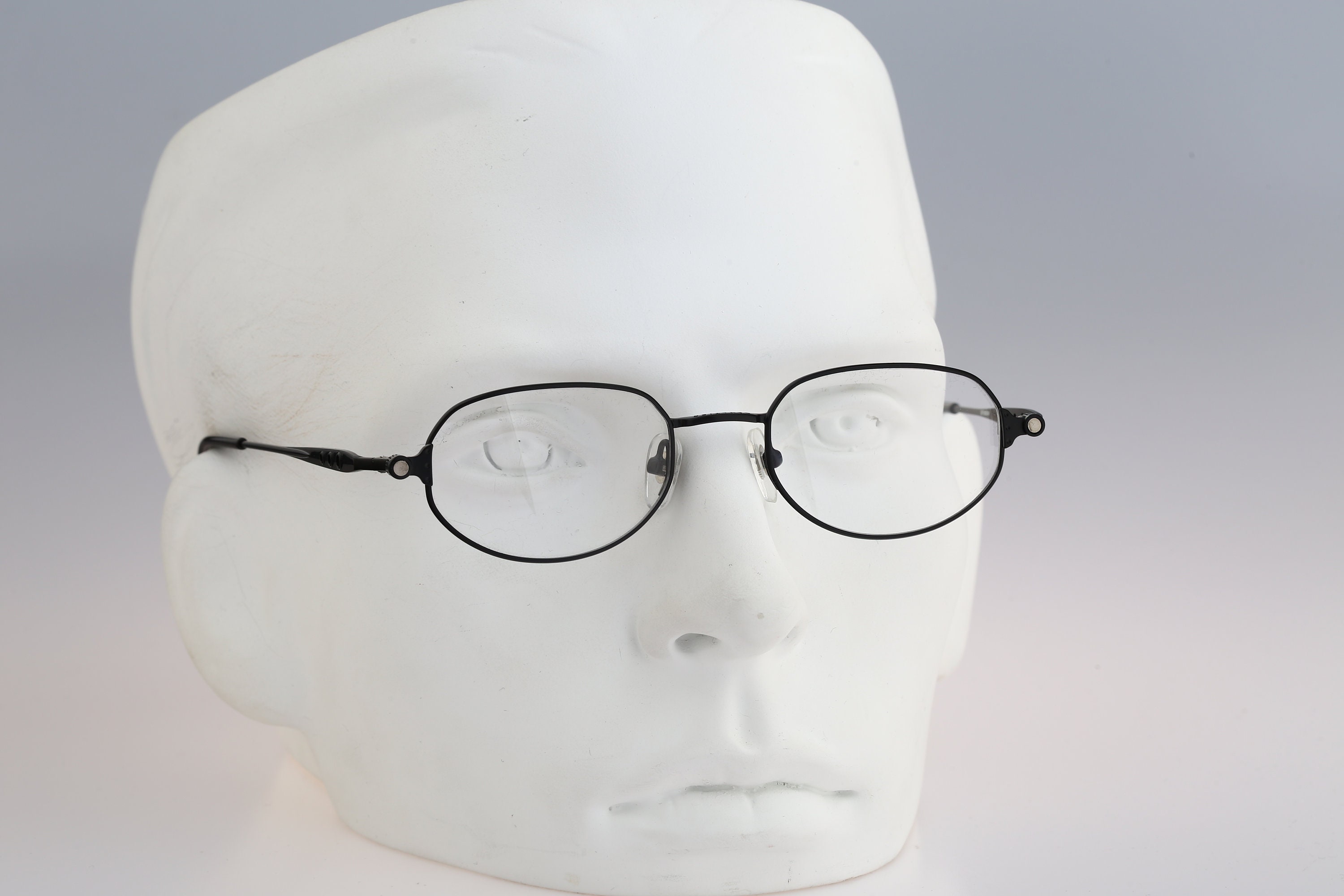 小物 jean paul gaultier glasses code Jean Paul Gaultier 56-7117, Vintage 90s Black Small Hexagon