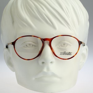 Silhouette M 1806 V 2242, Vintage 90er Jahre Tortoise panto runde Brillenfassung Damen NOS