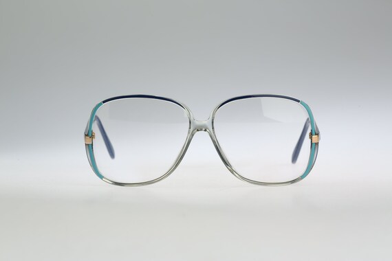 Silhouette M 1706 C 5523, Vintage 80s blue & clea… - image 3