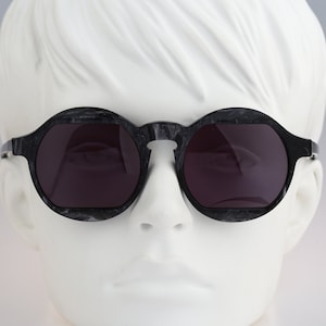 Oversized round sunglasses, Essor Collection 006, Vintage 90s unique circle sunglasses women NOS