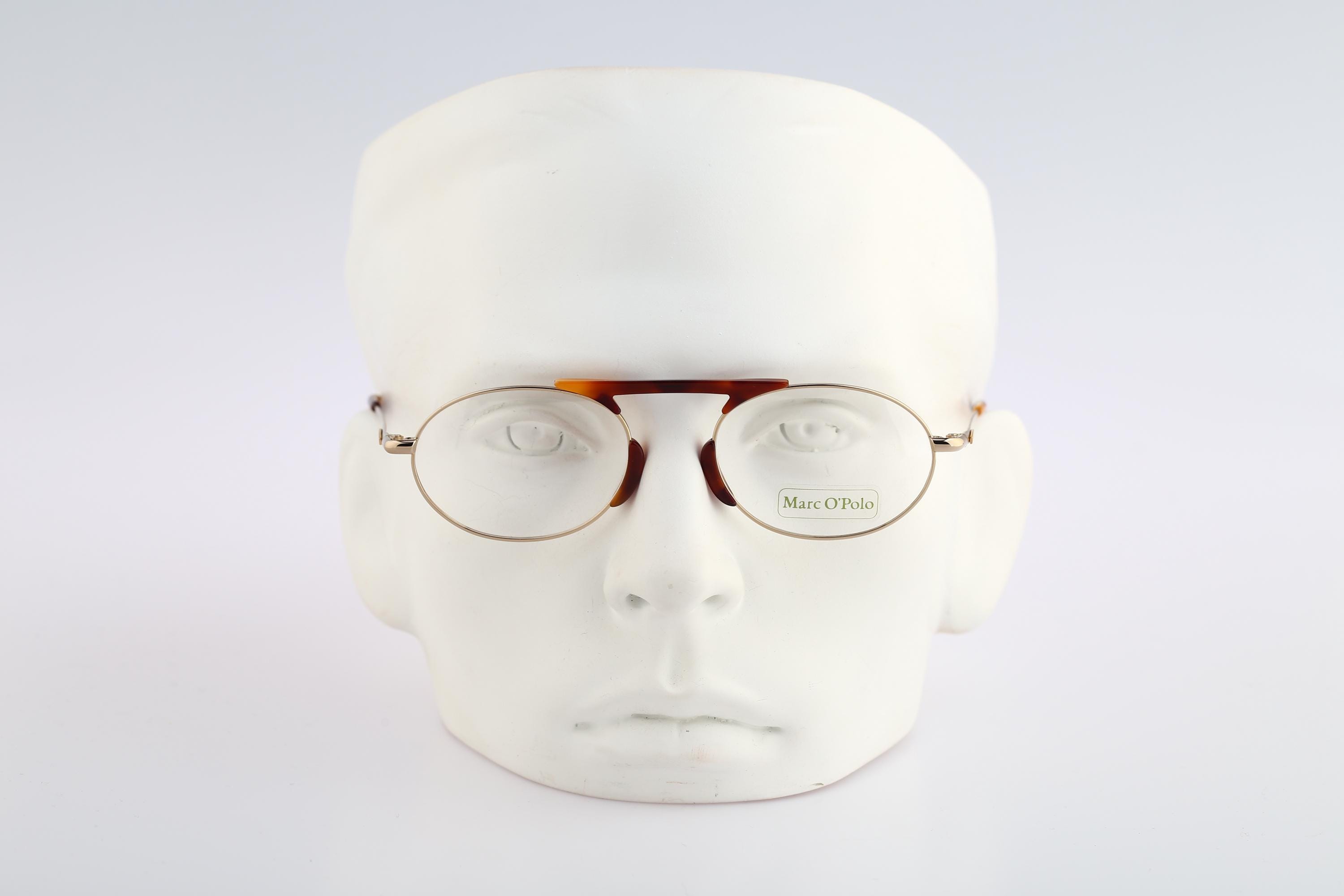 Marc O'polo by Metzler 3316 689, Vintage 90s Gold and Tortoise Top