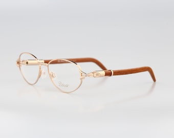 Jil Sander J 016 Col 52113, Vintage 90s Bronze Unique Small Half