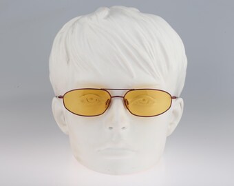 Burberry Gafas de sol de aviador amarillas unisex B 8451 S Gafas de sol raras Lil Wayne Etsy Espana