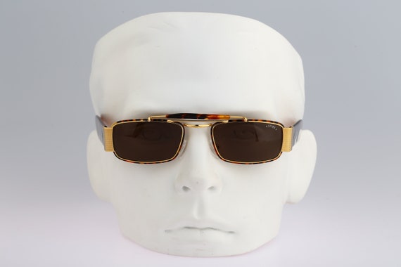 Faux Googly Eye Graphic Aviator Sunglasses -  Denmark