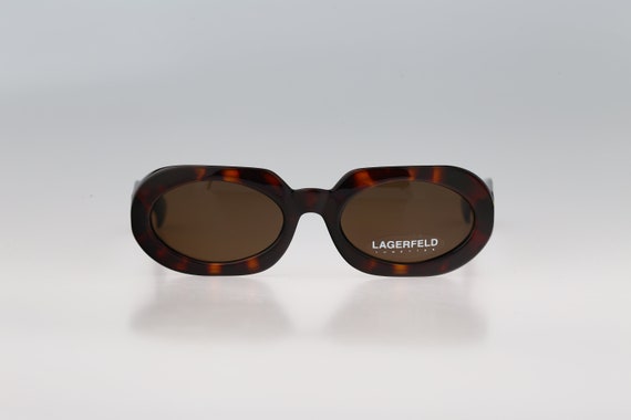 Lagerfeld Tortoise Sunglasses Karl Lagerfeld KL6161S 240 Square Tortoise Sunglasses  main image 3