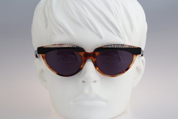 Rhinestone sunglasses, Nouvelle Vague S143 Whitne… - image 1