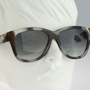 Silhouette M 3086 /20 C 1405, Vintage 80s unique oversized wayfarer sunglasses women NOS image 1