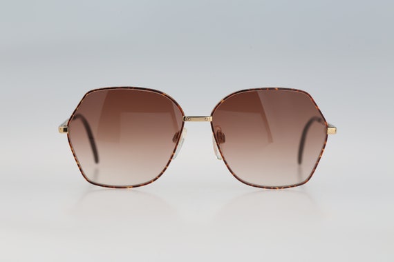 Silhouette M 6107 V 6050, Vintage 80s Gold & Tortoise  display picture 3
