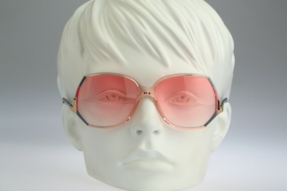 Silhouette M 1752 C 1854, Vintage 80s tinted pink… - image 1