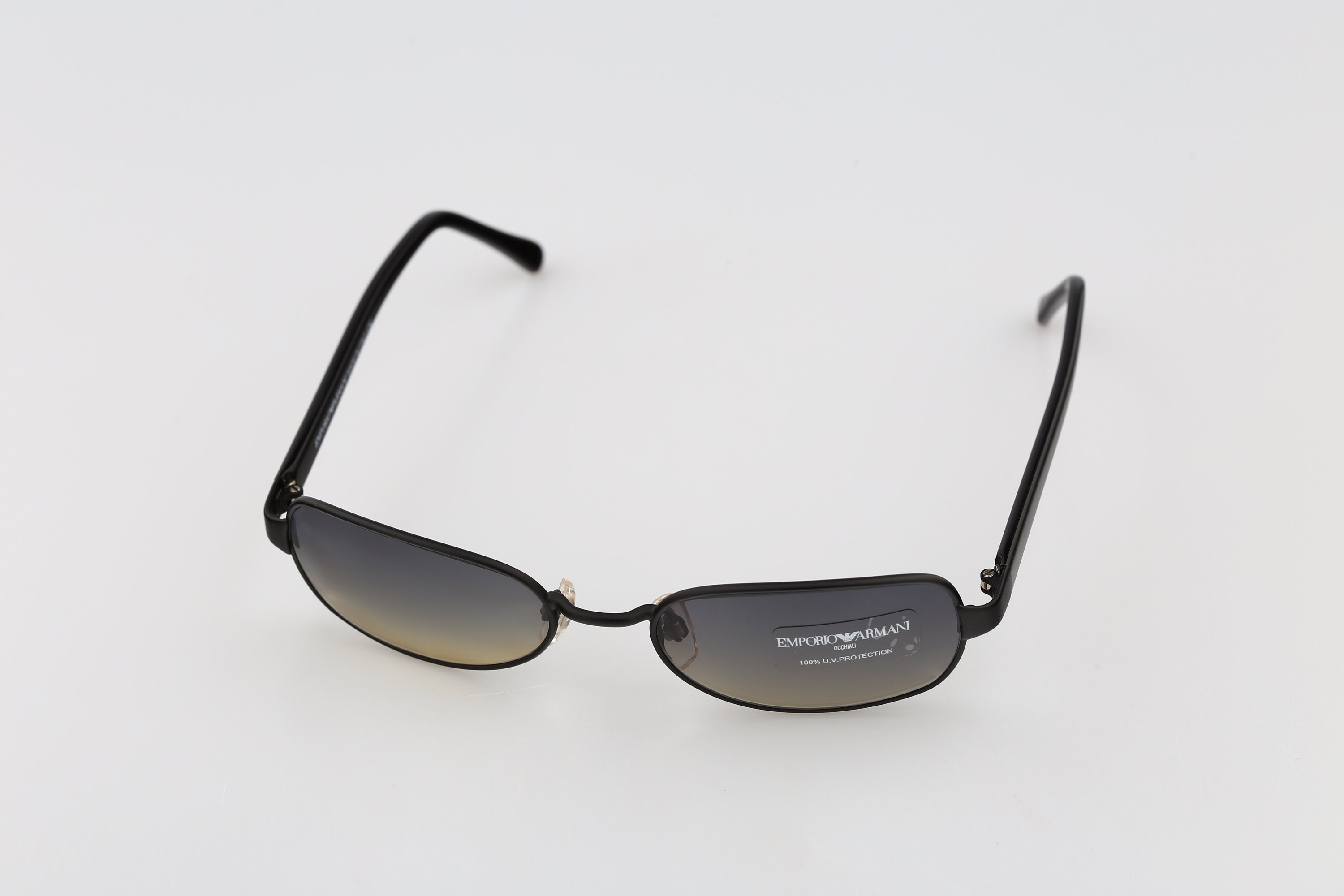 Emporio Armani 129 S 706 16, Vintage 90s Black Slim Small 