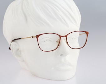 Swarovski SK1005 4004 Gold Metal Square Eyeglasses 52-19 135  display picture 3