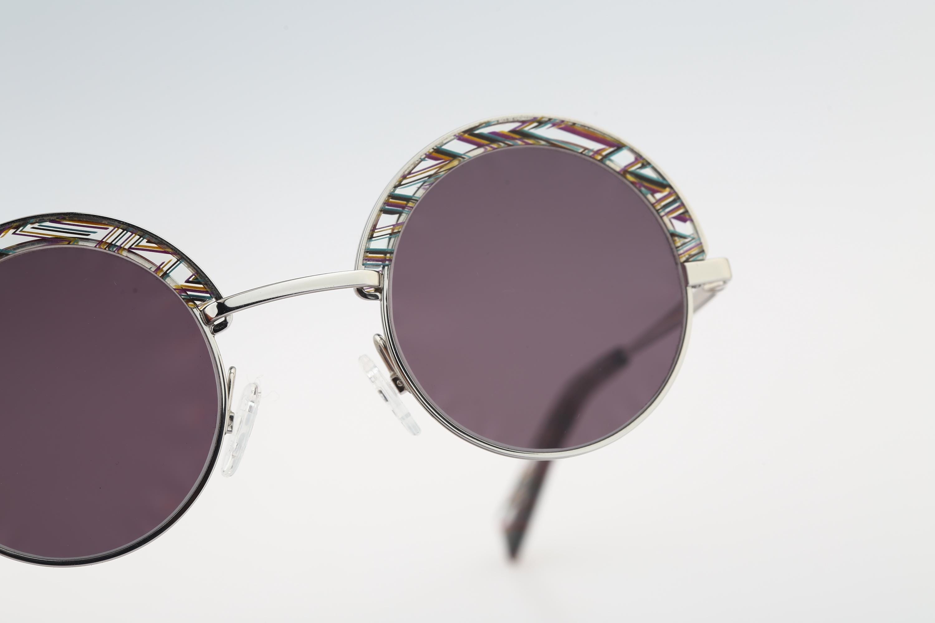 Alain Mikli 631 sunglasses in silver & black Alain Mikli 631 sunglasses. - Bukowskis main image 2