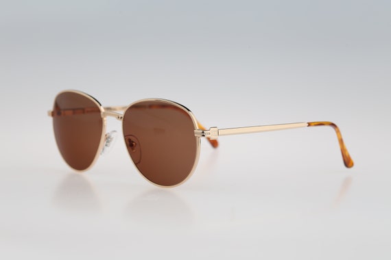 Round sunglasses, Raffaella Curiel 36 1A7, Vintag… - image 4
