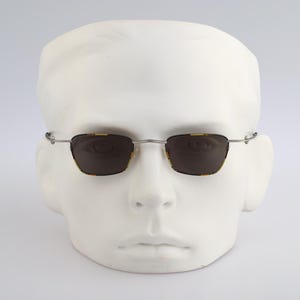 Joker 6800 010 V3, Vintage 90s gray and colorful small square sunglasses men & women, NOS