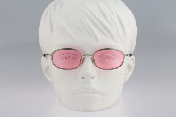 Kenzo Jiyuka K395, Vintage 90s tinted pink lenses… - image 7