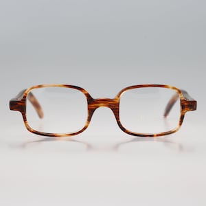 Kador 106 22, Vintage 90s tortoise small square glasses frames mens & womens NOS