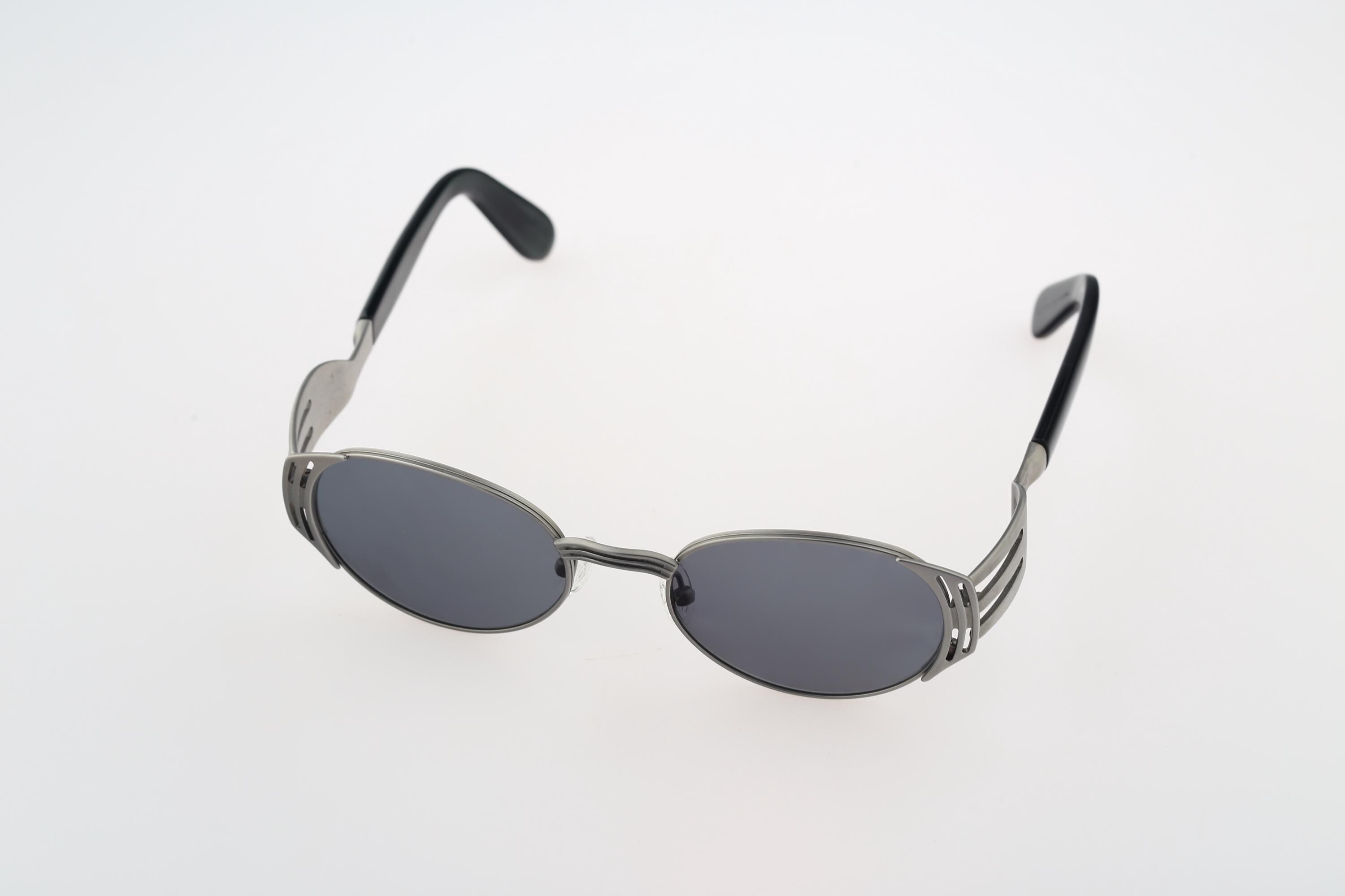 Jean Paul Gaultier 56-3281 フォーク、ヴィンテージ 90 年代 グレー 