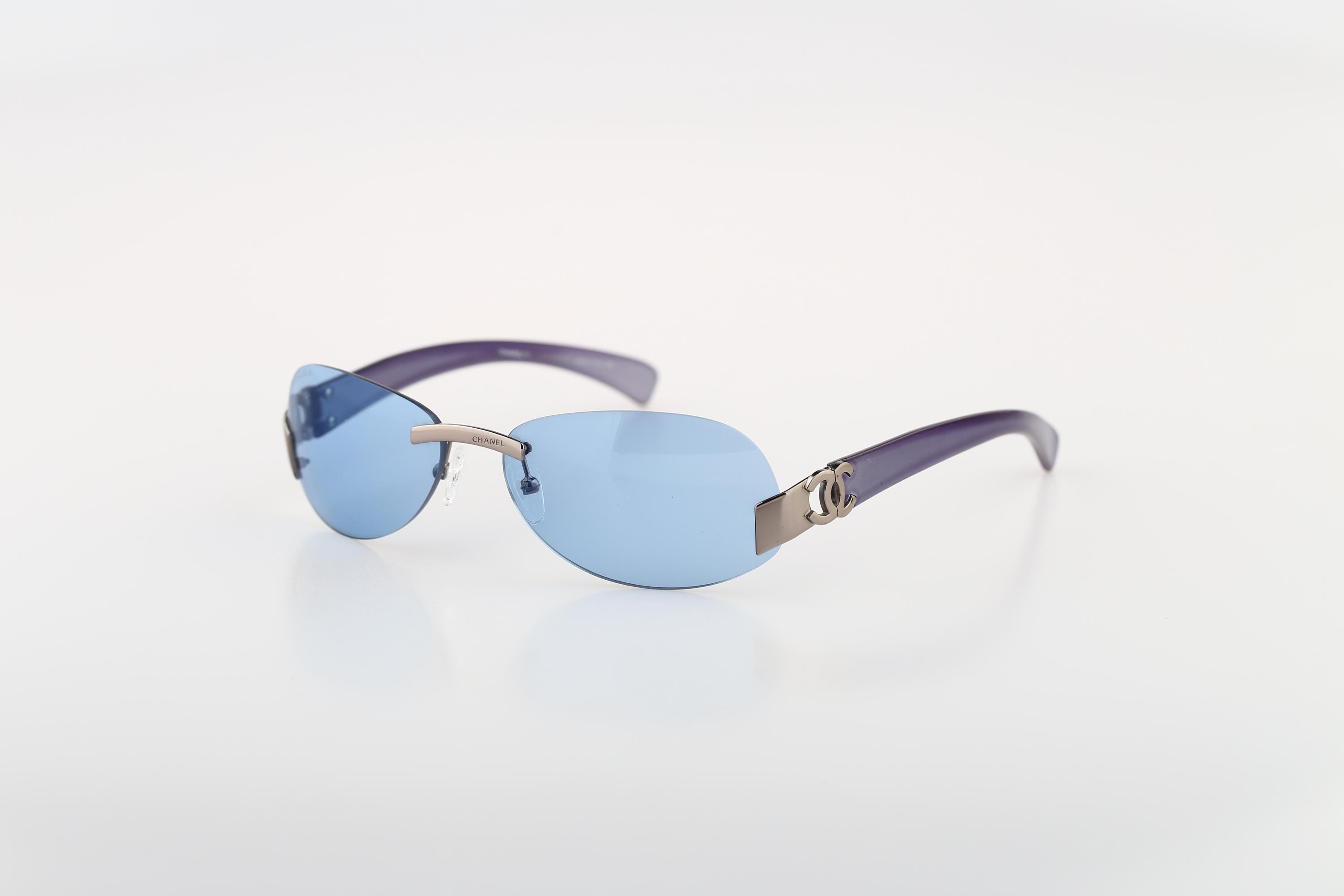 CHANEL サングラス CHANEL Sunglasses: Oval Sunglasses, acetate & glass pearls