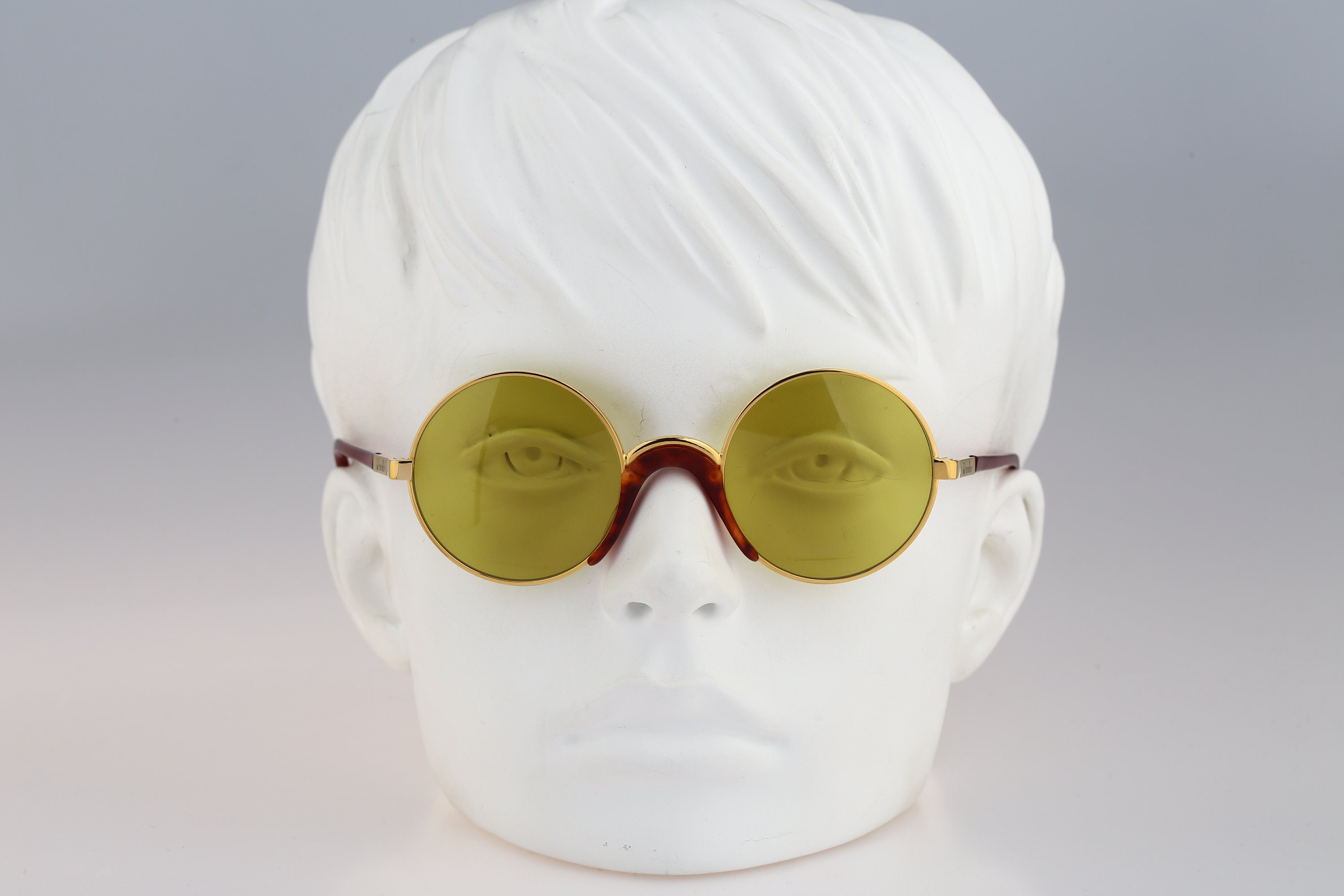 Benetton Class Collection 8 6702, Vintage 90s Tinted Orange
