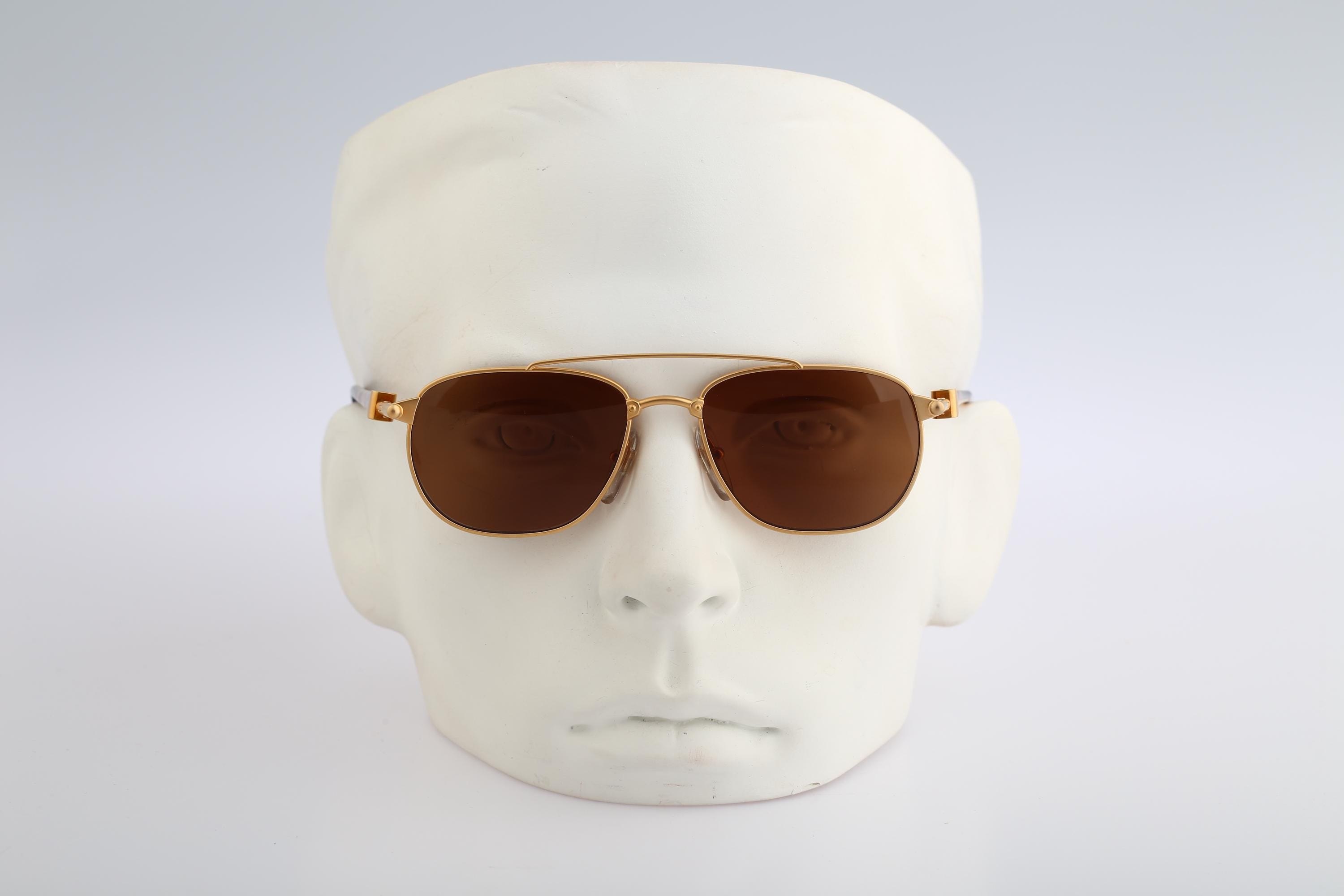 Jacomo 224 01, Vintage 90s Matte Gold and Tortoise Small  display picture 2