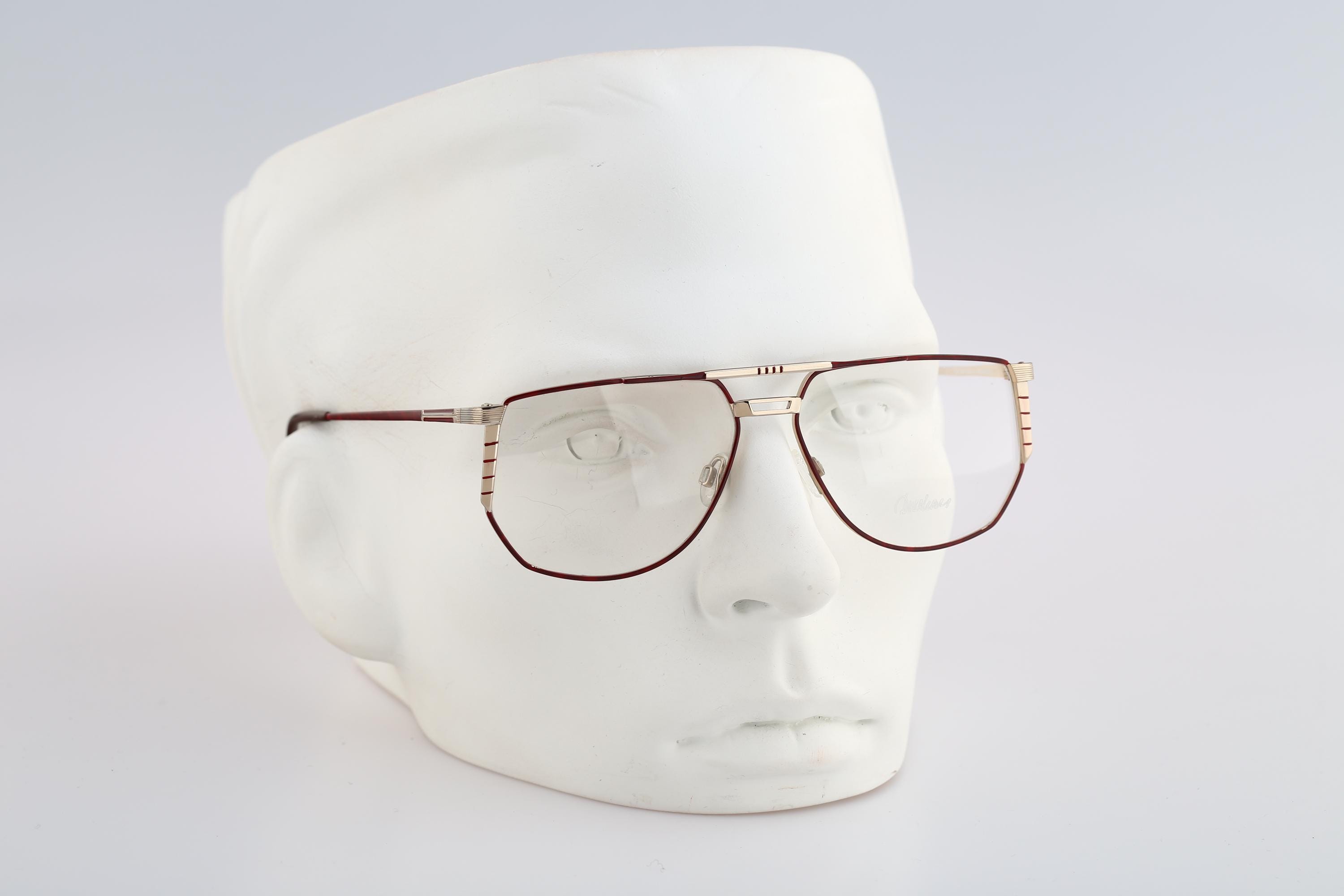 Lunettes Vintage Yabi Spirit Lady 412 Or/argent - Monture Demi-cadre Unisexe