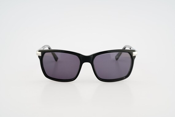 Zilli İngmar Platinium Black and Silver Square Sunglasses  display picture 1