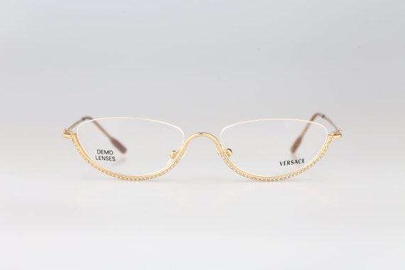 versace rhinestone eyeglasses