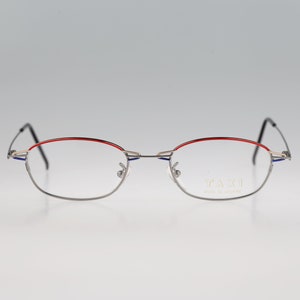 Taxi By Casanova M 16 02, Vintage 90s colorful unique small rectangle eyeglasses frames mens & womens NOS
