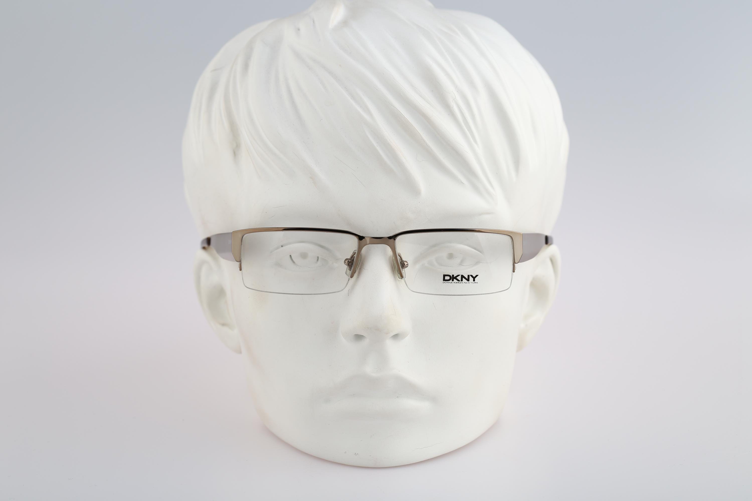 DKNY Donna Karan DY 5574 1106, Vintage 90s Silver Half Rim  display picture 2