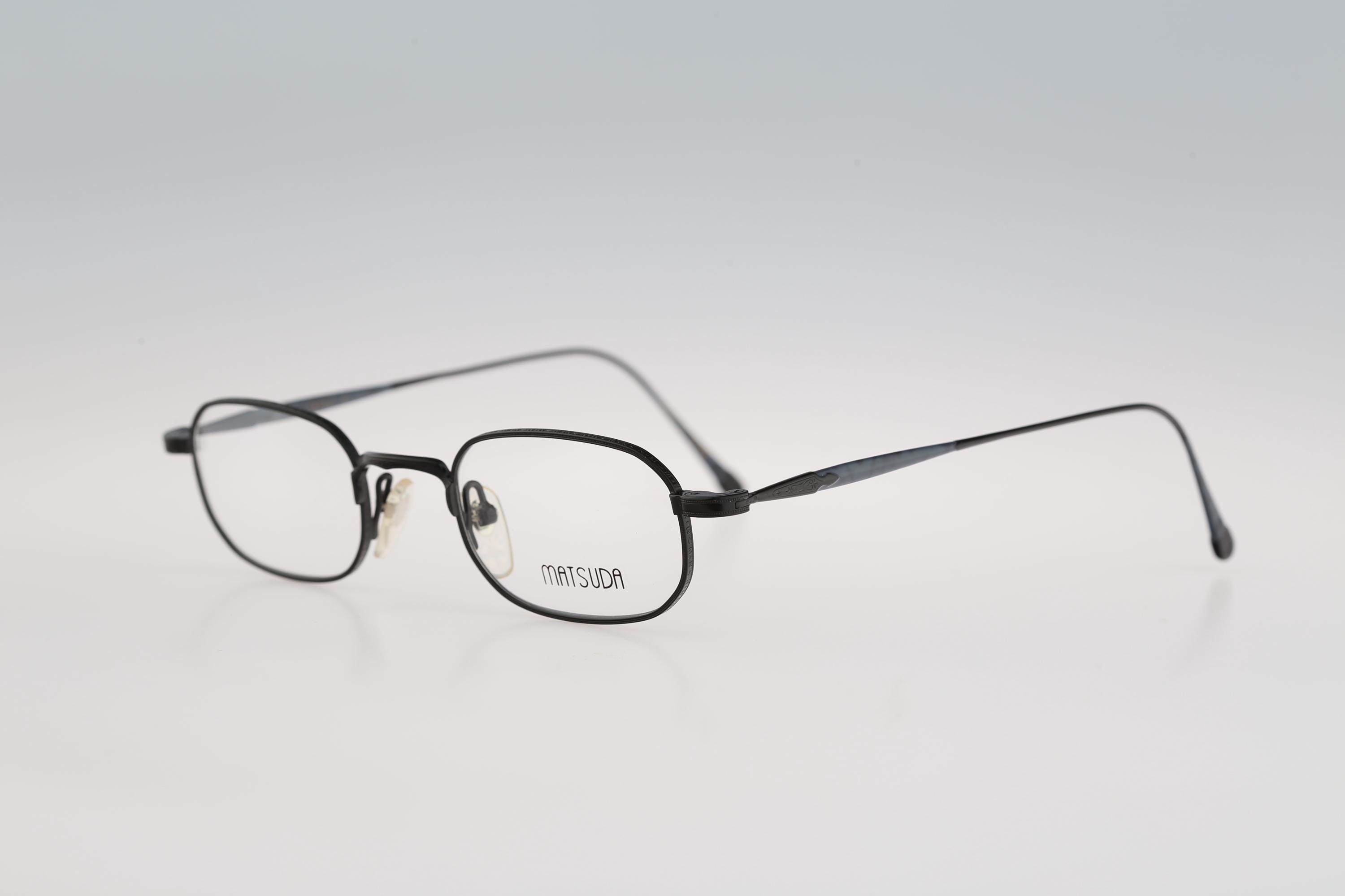 Matsuda 10108 BX, Vintage 90s Black Unique Victorian Small