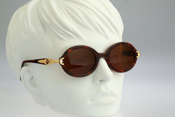 Anteprima Bea, Vintage 90s unique gold & tortoise… - image 1