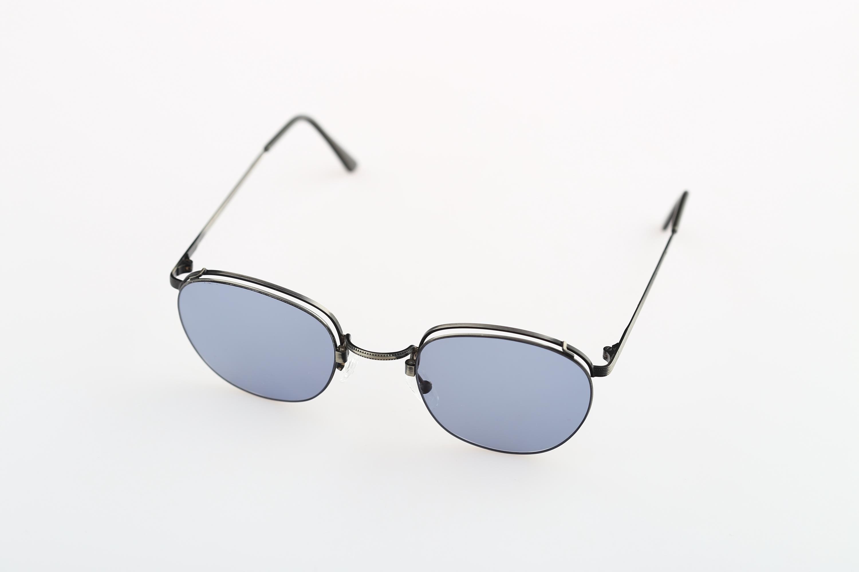 Blumarine BM 27 G 2、ヴィンテージ 90 年代 ティンテッド ブルー 