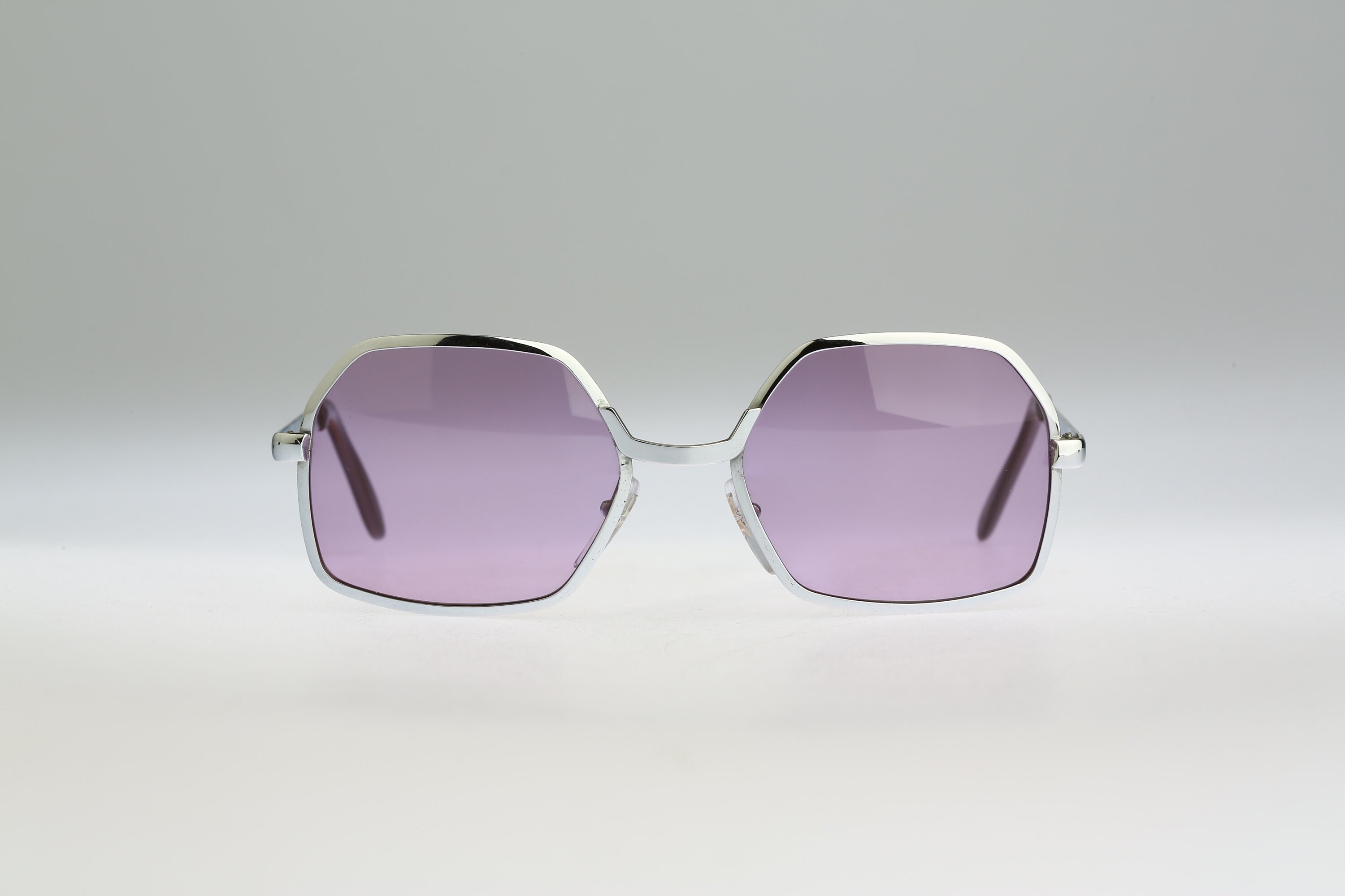 SEE Women\'s Hexagonal Sunglasses - Black and Purple Purple Hexagon Sunglasses for Men and Women available online  main image 3