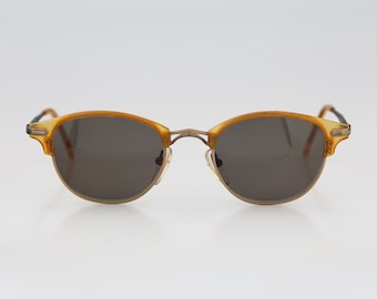 Roy Tower 36 YL, Vintage 90s square clubmaster sunglasses men and women NOS