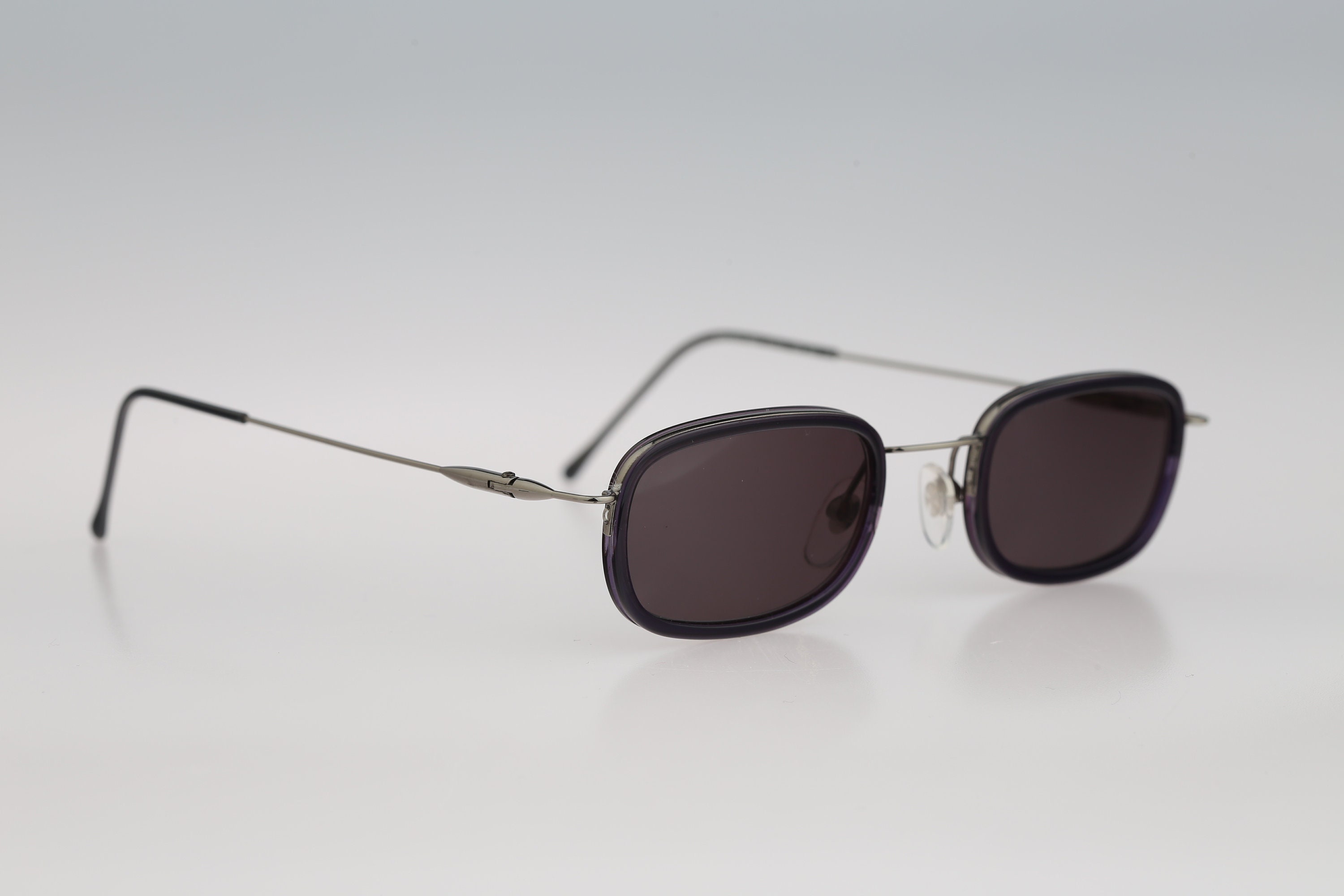 最安値に挑戦】 POLICE ハーフグレー サングラス/メガネ