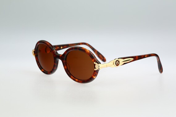 Anteprima Bea, Vintage 90s unique gold & tortoise… - image 5