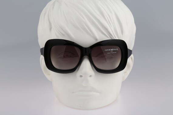Emporio Armani Black Oversized Sunglasses New EMPORIO ARMANI EA4008 5017/8G 56mm Black Oversized  main image 4