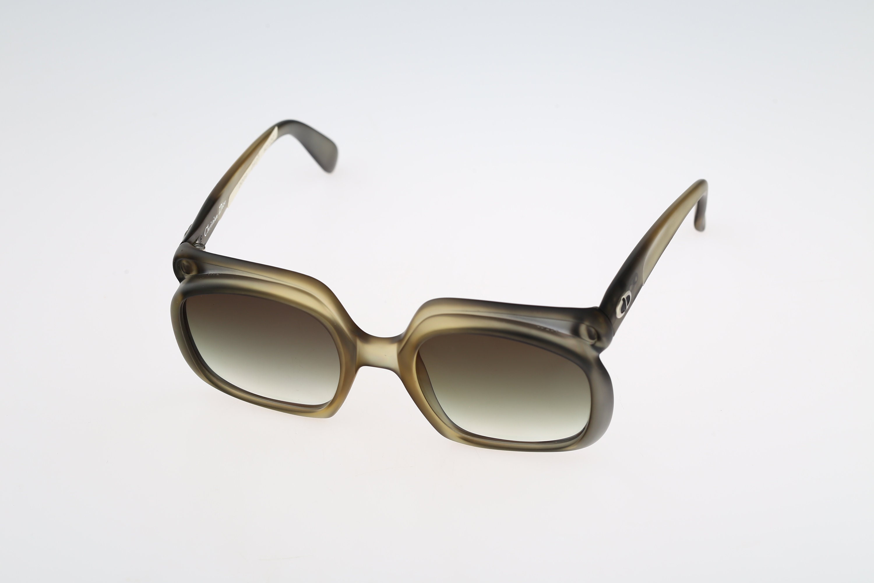 Pre-owned ‘Christian Dior Vintage Green Sunglasses 2009 571 Blue Lens’ Christian Dior vintage sunglasses 2009 571 green 50/20 130MM  main image 4